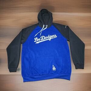 Dodgers Los Angeles Dodgers MLB Blue/Black Pullover Hoodie Sweatshirt XL